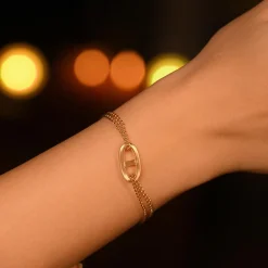 Femme By Rafaella Bracelet Lucilla en Argent doré