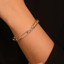 Online By Rafaella Bracelet Norma en Argent
