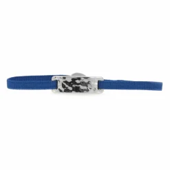 Outlet Les Interchangeables Bracelet Plaque Ruban Granite Strass bleu