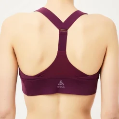 Clearance Odlo Brassière de Sport Médium prune
