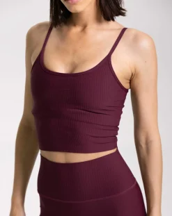 Onamaste Brassière Lotus rouge bordeaux