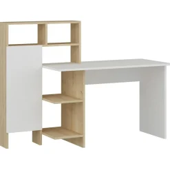 Wooden Art Bureau Bugra chêne - 119.7x111.8x60 cm