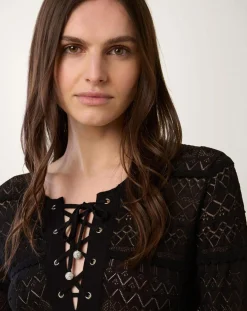 Outlet Manoush Caftan Pierrette noir