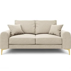 Mazzini Sofas Canapé 2 places Madara beige - 172x102x90 cm