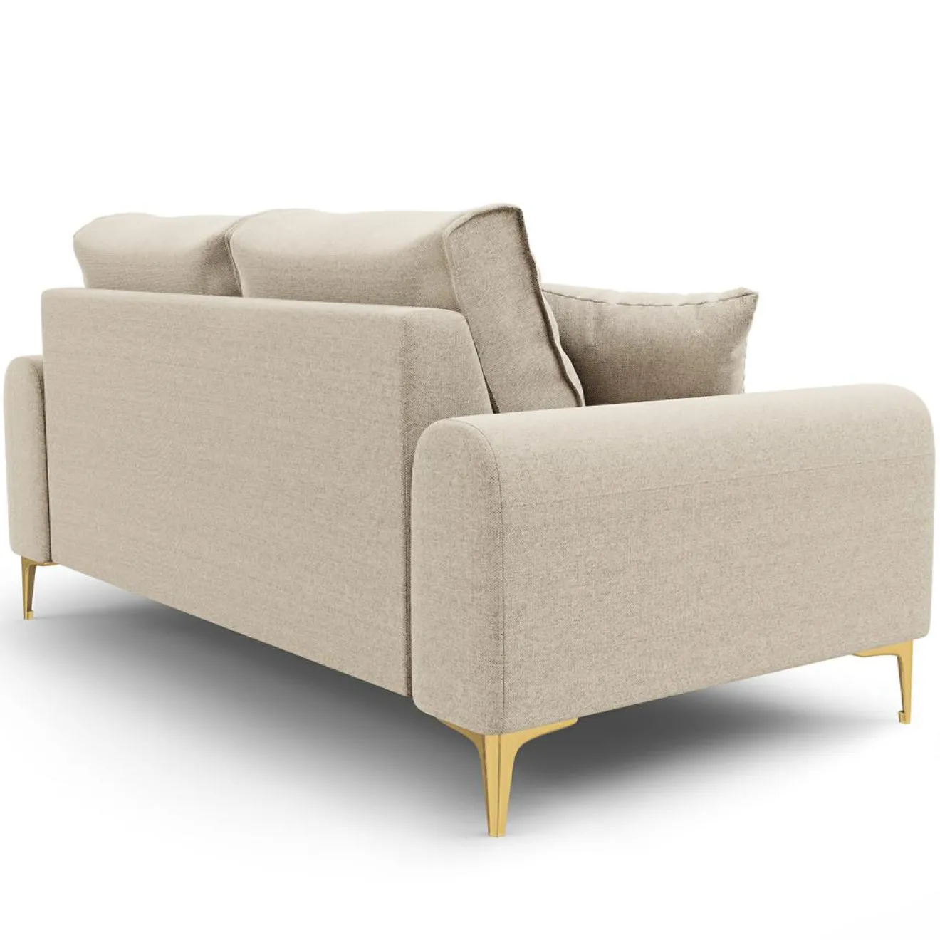 Mazzini Sofas Canapé 2 places Madara beige - 172x102x90 cm