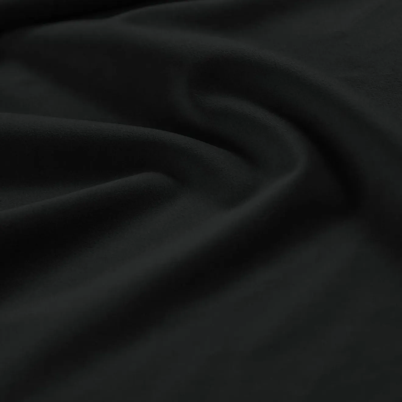 Mazzini Sofas Canapé d'angle droit en Velours Daphne 4 Places Noir - 270x170x86 cm