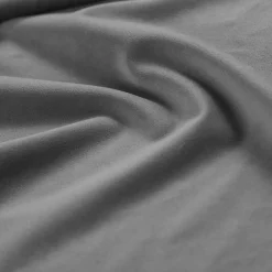 New Mazzini Sofas Canapé d'angle droit en Velours Daphne 4 Places Gris Clair - 270x170x86 cm