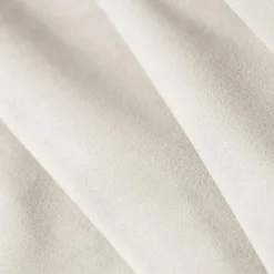 Mazzini Sofas Canapé d'angle droit Velours Vanda 5 Places beige clair - 386x166x85 cm