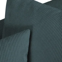 New Mazzini Sofas Canapé d'angle gauche Quince 4 Places bleu - 221x171x80 cm