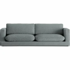 Clearance Mazzini Sofas Canapé Daphne 4 Places Gris Foncé - 240x105x86 cm
