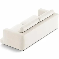 Mazzini Sofas Canapé Daphne 4 Places Ivoire - 240x105x86 cm