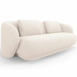 Sale Mazzini Sofas Canapé Linden Chenille 2 Places beige clair - 169x102x72 cm