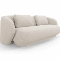 Hot Mazzini Sofas Canapé Linden Chenille 2 Places beige - 169x102x72 cm