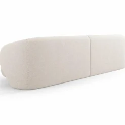 Mazzini Sofas Canapé Linden Chenille 4 Places beige - 304x102x72 cm