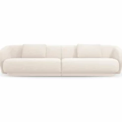 Online Mazzini Sofas Canapé Linden Chenille 4 Places beige clair - 304x102x72 cm