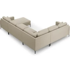 Online Mazzini Sofas Canapé Panoramique gauche Venus 6 Places beige - 326x236x90 cm