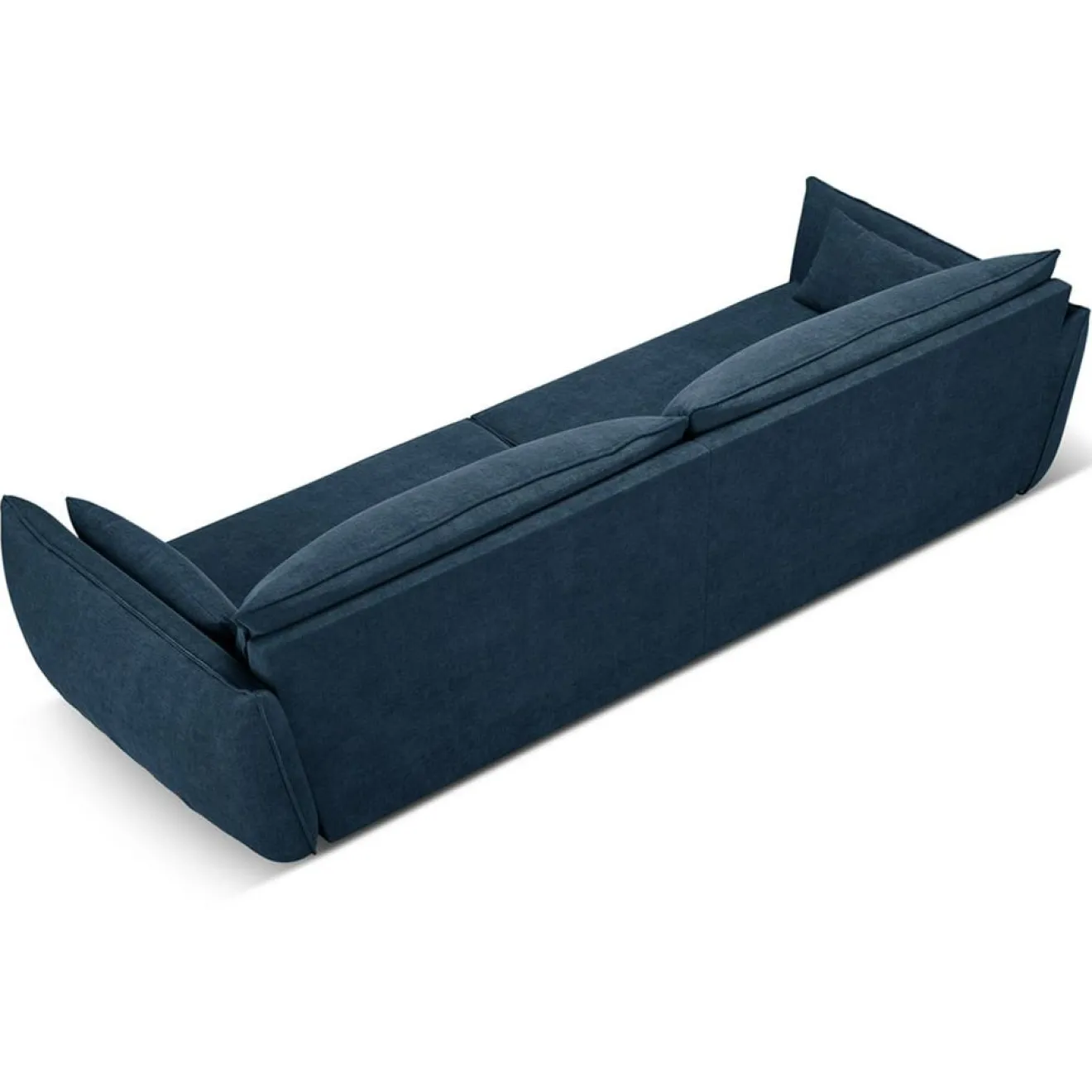 Sale Mazzini Sofas Canapé Vanda 4 Places bleu roi - 248x100x85 cm