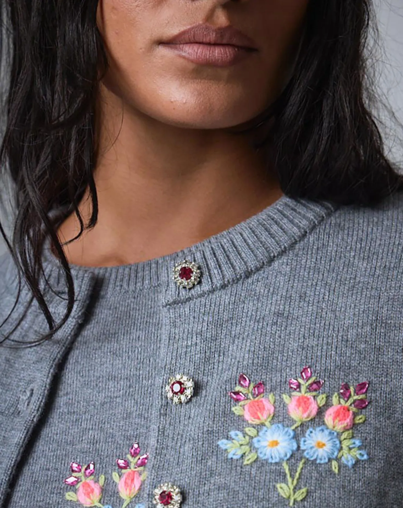 Sale Manoush Cardigan en Laine mélangée Bcbg gris