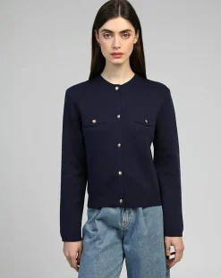 New An'ge Cardigan Luzi navy