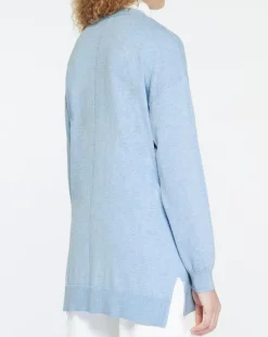 Outlet Yerse Cardigan O-Bondi bleu clair