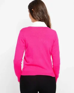 Best Assuili Cardigan Perrine fushia