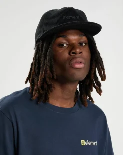 Homme Element Casquette en Velours côtelé Lodge noire