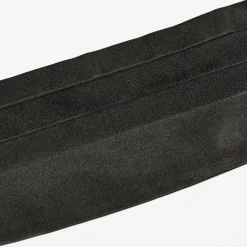 Homme Emporio Armani Ceinture de Smoking 100% Soie Mikael noire