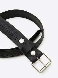 Sale Devred Ceinture en caoutchouc La vie est belt noire