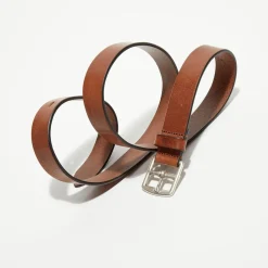 Homme Hartford Ceinture en Cuir D'Austin brun
