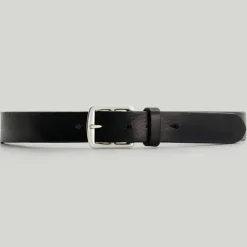 Homme Hartford Ceinture en Cuir D'Austin noire