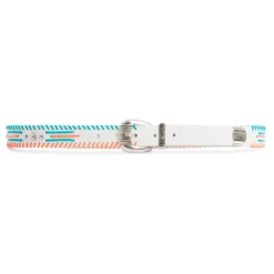 Wild Ceinture en Cuir Dinka blanche