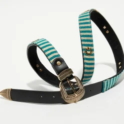 Clearance Wild Ceinture en Cuir Sayulita noire
