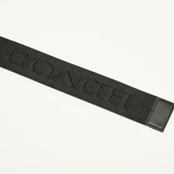 Homme Coach Ceinture Homme en Nylon noire