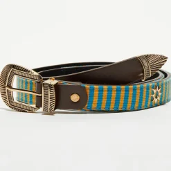 Femme Wild Ceinture Sayulita marron