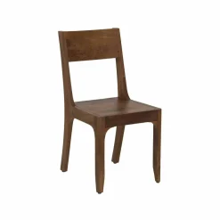 Bois & Chiffons Chaise exotique marron Acacia Arad Marron - 43x50x85 cm