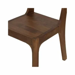 Bois & Chiffons Chaise exotique marron Acacia Arad Marron - 43x50x85 cm