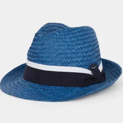 Homme Hackett London Chapeau Archy bleu