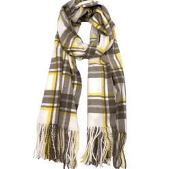 Sale Winter Time Écharpe Charline à carreaux beige