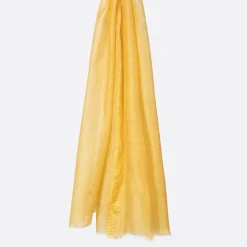 Femme Petrusse Écharpe en Laine & Soie Elegie mimosa - 70x200 cm