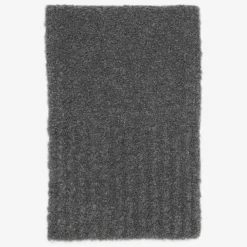 Marc O'Polo Écharpe en Laine mélangée et bouclée gris foncé