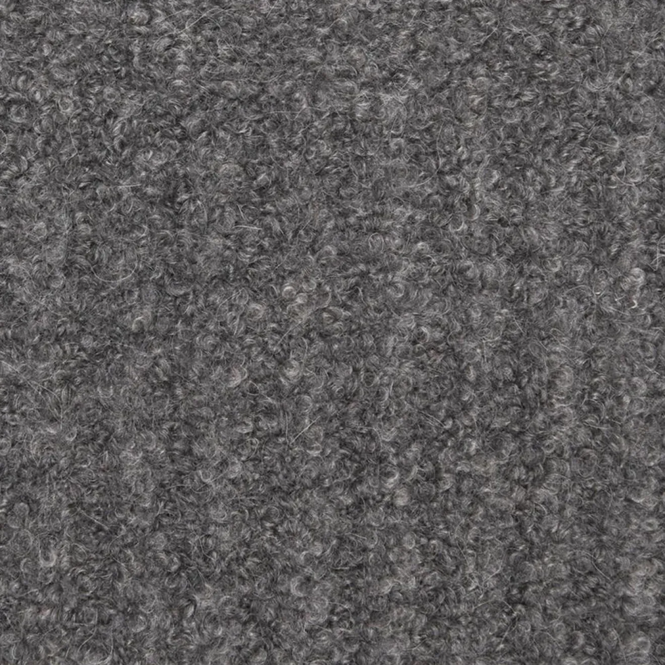 Marc O'Polo Écharpe en Laine mélangée et bouclée gris foncé