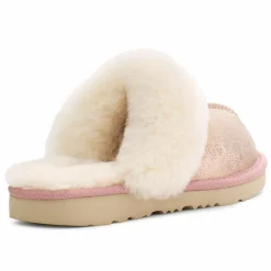 Ugg Chaussons een Peau de Moutonmétallisé Cozy Glitter roses