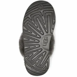 Outlet Ugg Chaussons en Peau de Mouton métallisé Cozy Glitter noir