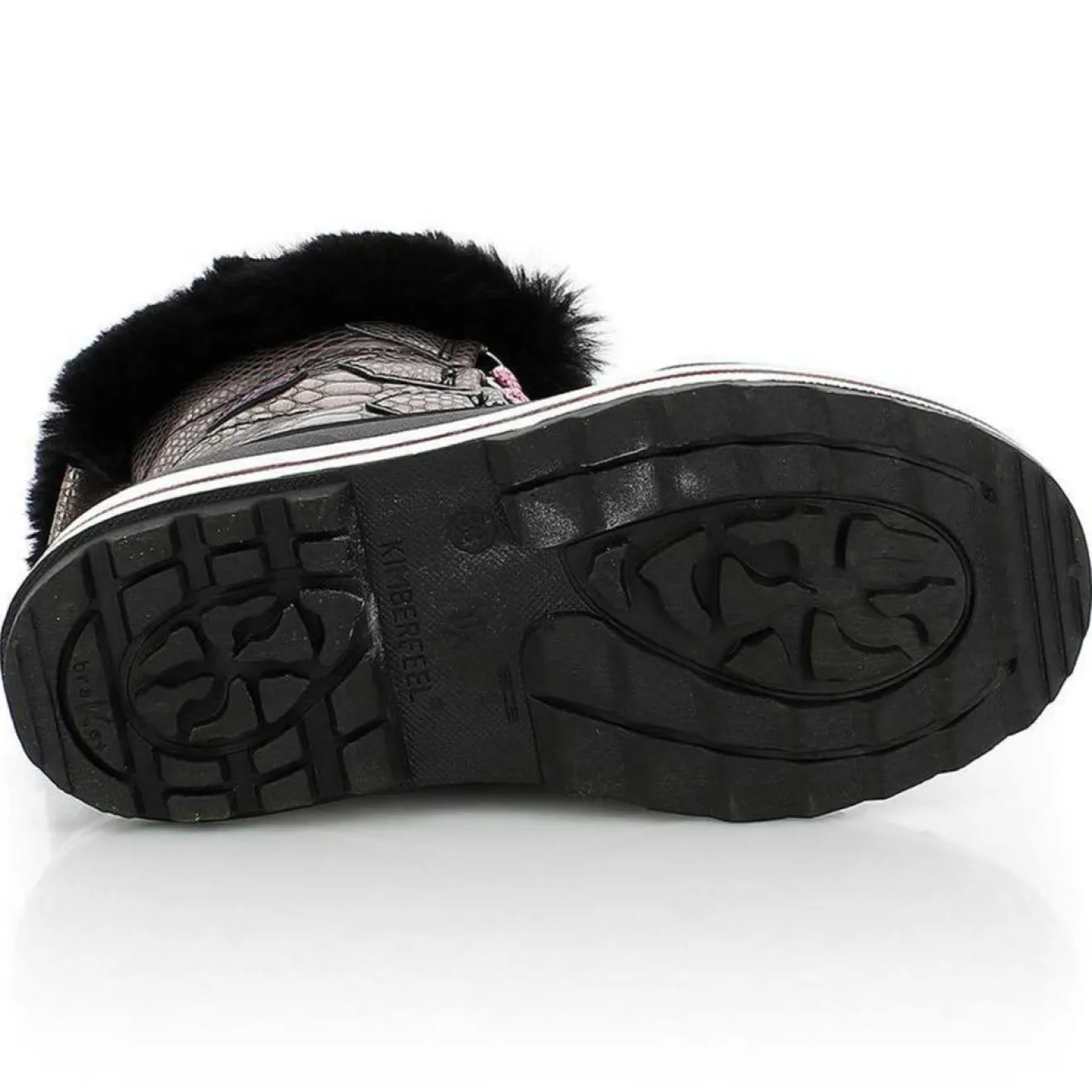 New Kimberfeel Chaussures de Montagne Diana fourrées noir/argenté