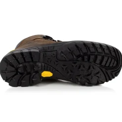 Outlet Kimberfeel Chaussures de Trek en Cuir Zermath marron