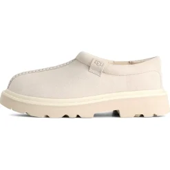 Homme Ugg Chaussures en Velours de Cuir Tasman Lug gris clair/écru
