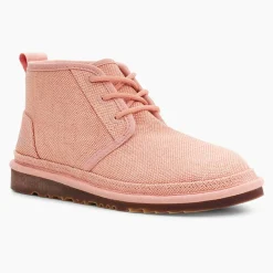 Femme Ugg Chaussures fourrées Neumel en Toile de chanvre corail
