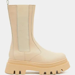 Femme Alohas Chelsea Boots en Cuir All R écrues