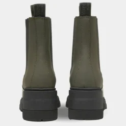 Online Marc O'Polo Chelsea Boots en Cuir kaki