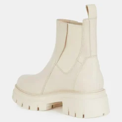 Best Ash Chelsea Boots en Cuir Links beiges - Talon 6 cm